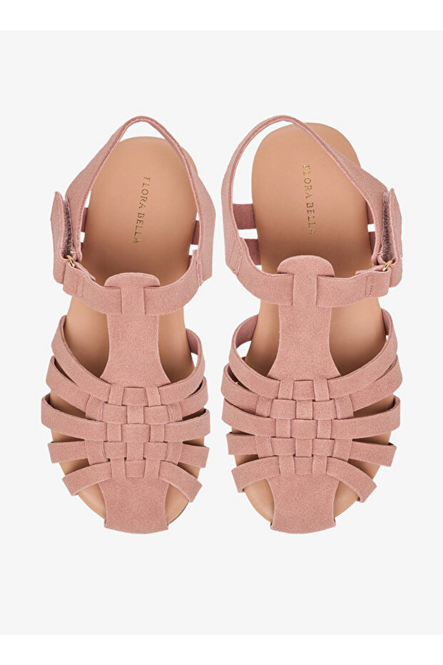 Girls Hook & Loop Sandals