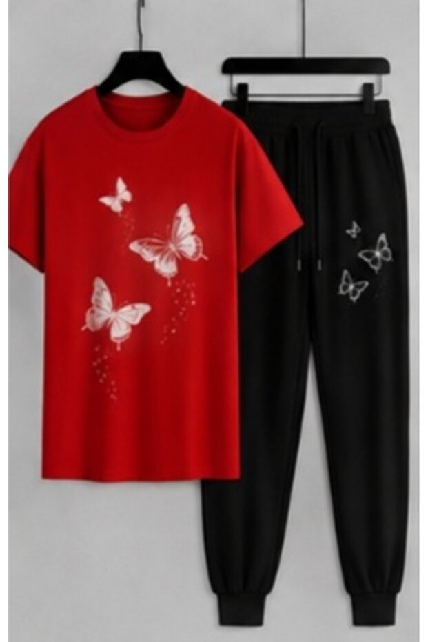 Summer Collection New Arrival T-Shirt & Shorts Set Printed Pattern Lightweight & Cool Fabric for All-Day Comfort