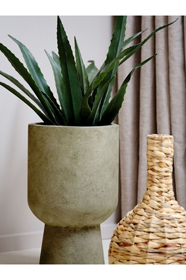 Flower Pot Solvilaro Ø25Xh40Cm Green