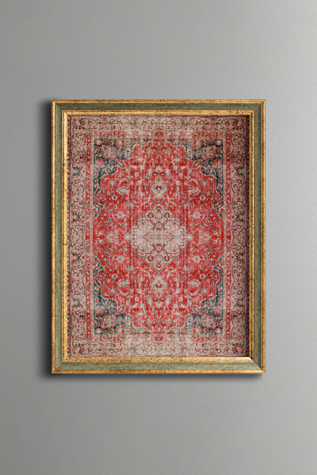 Carpet Pattern - Vintage Patterned Painting - Thin Model