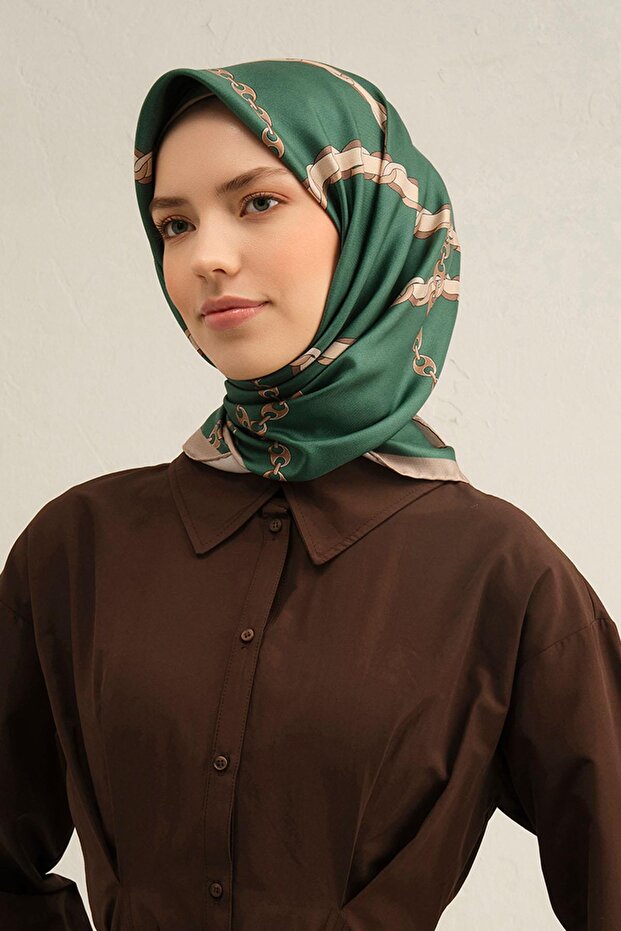 Silk Scarf 2025 Spring-Summer - 9346D-12 - Sura