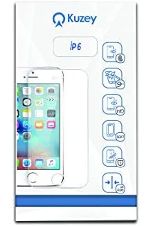 atu shop واقي شاشة من الزجاج المقوى لهاتف آيفون 6/6s 511005