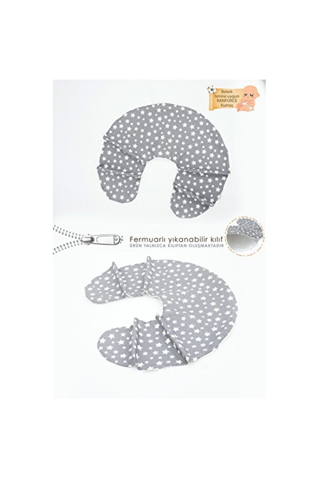 Double-Sided Nursing Pillow Cover and Baby Support Cushion Cover
