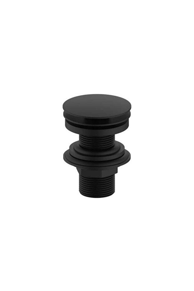 Milano Push Type Long Pop Up Watse Without Over Flow 102Mm G1/4' Matte Black