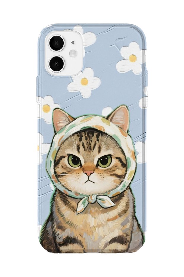 iPhone 11 Compatible Printed Transparent Phone Case | Collection: Kawaii Cat