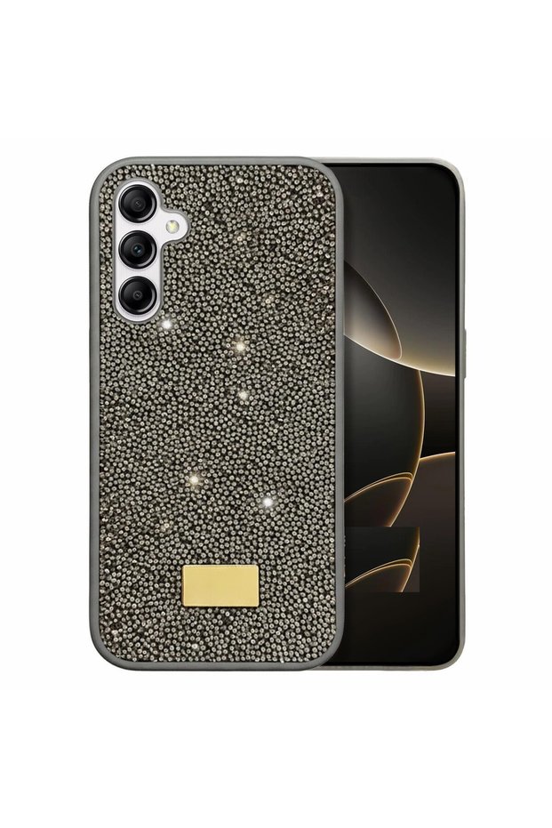 Tecno Spark 40 Pro 4g Case Silicone Edged Stony Shiny Lux Diamond Cover