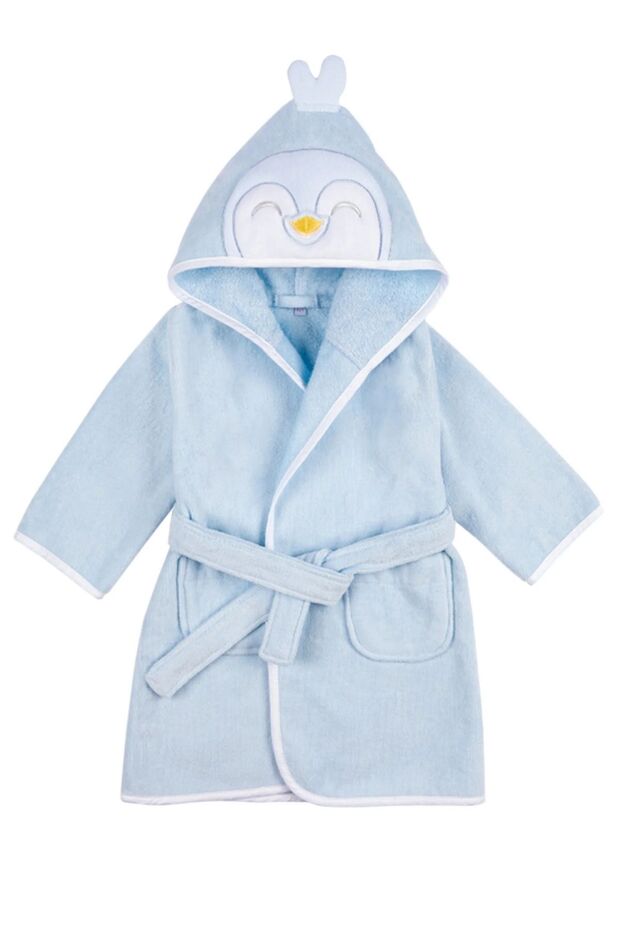 Boy's Bathrobe 1 Year-6 Years Blue