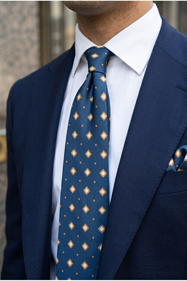 Imperial Collection |   Imported Italian Tencel Fabric Luxury Men's Tie