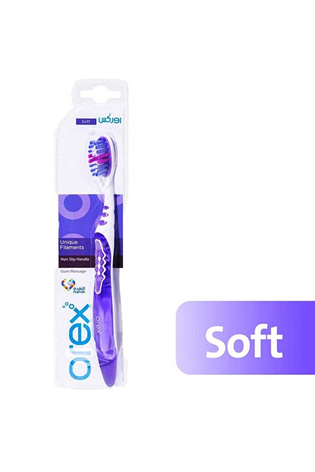 Toothbrush Gum Massage Non Slip Handle Soft