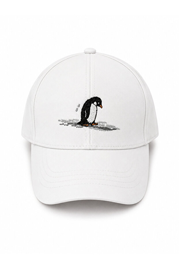 Penguin Embroidered Unisex Hat – Adjustable Baseball Cap