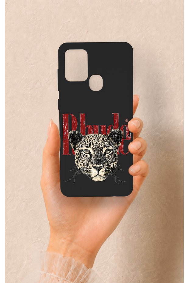 Samsung A21S Compatible Rhude Patterned Silicone Case