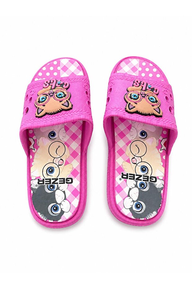Summer Girls' Pool and Beach Slippers Suitable for Wet Ground