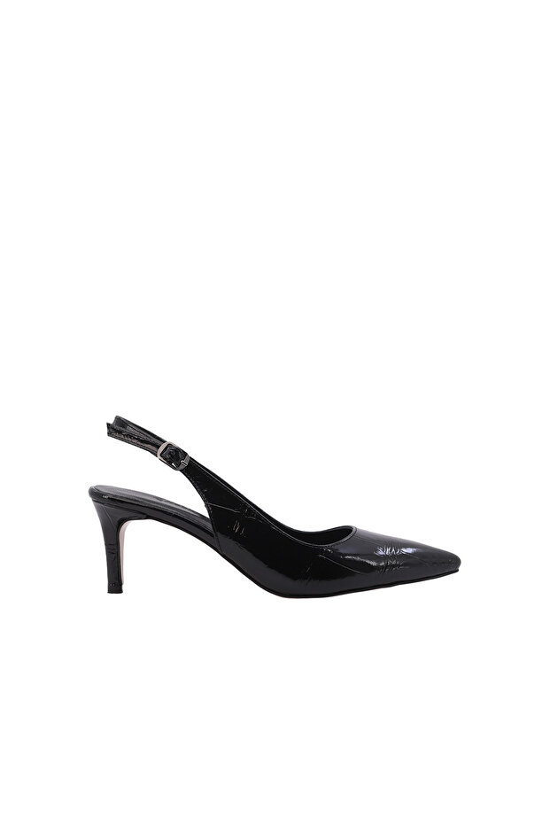 Women's Stiletto Shoes with Buckle