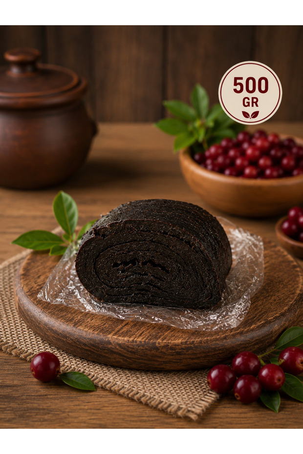 Reşatbey Cranberry Pestili (Cranberry Sour) 500 Gr | Traditional Fruit Delight