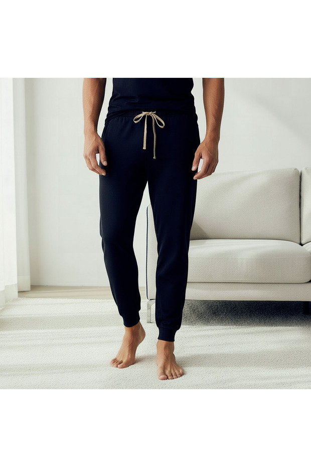 Men Pyjama with Drawstring Closure