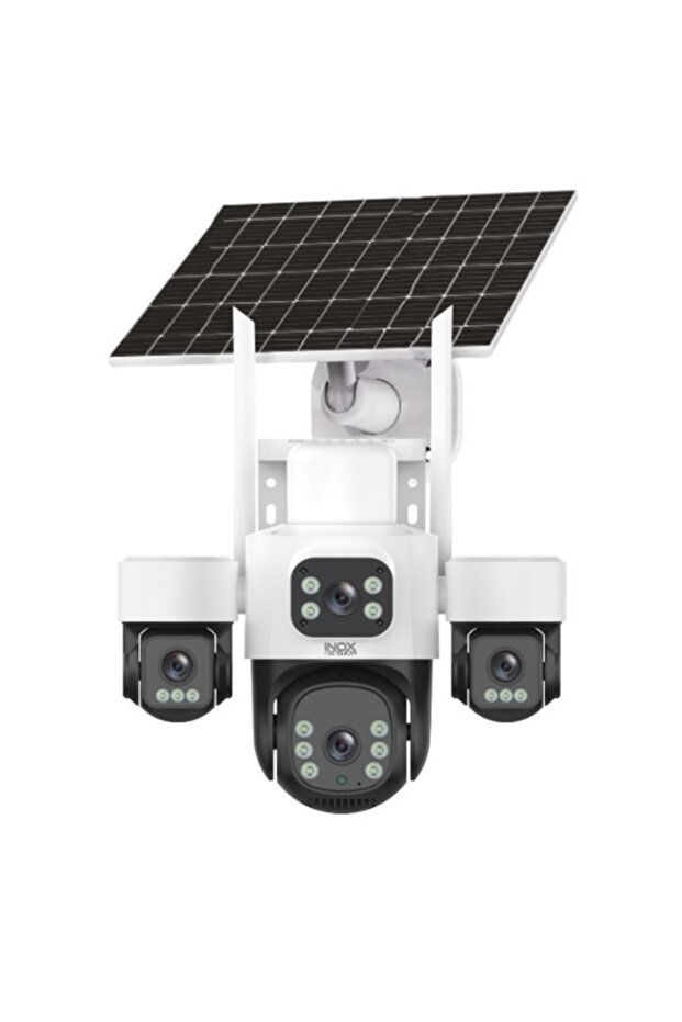 كاميرا INOX X14 بدقة 2 ميجابكسل وعدسة 3.6 ملم تعمل بالطاقة الشمسية وتدعم 4G مع دعم E-SIM