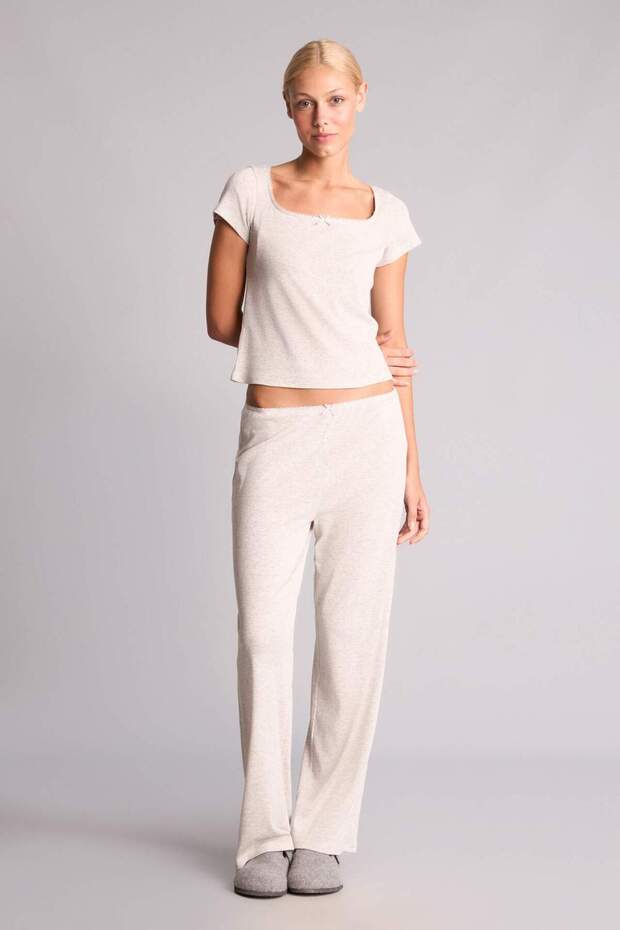 Ultra Soft Regular Fit Short Sleeve Pajama Set G3119Ax26Au