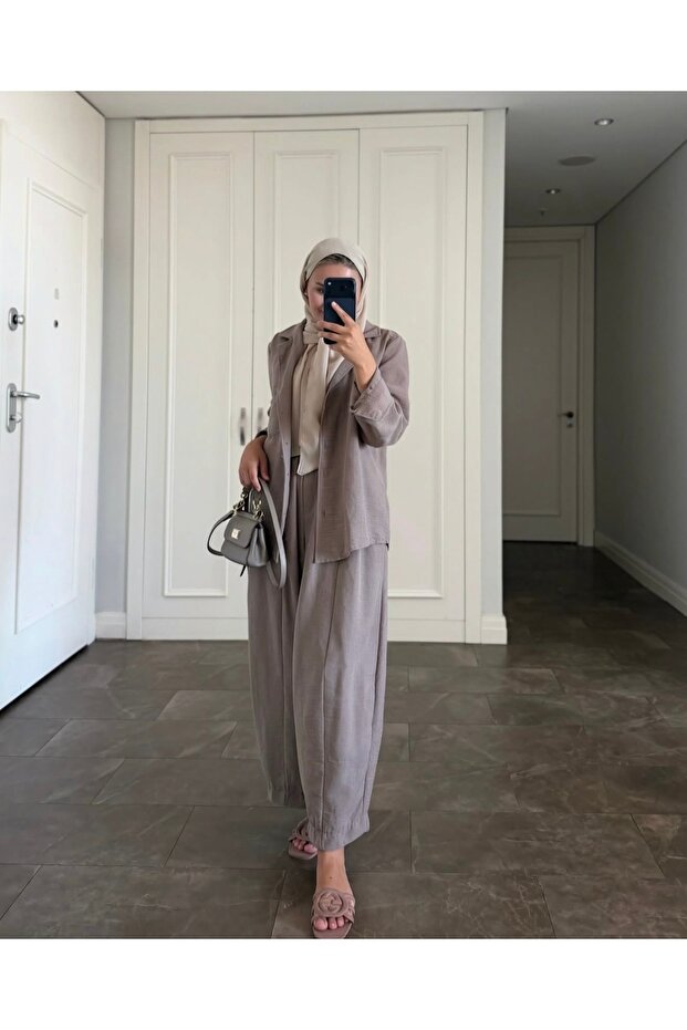 طقم حجاب مبطن