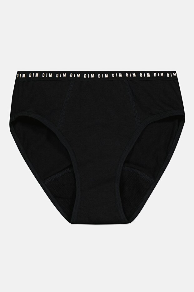 Kids Girl Medium Flow Period Panty, Black