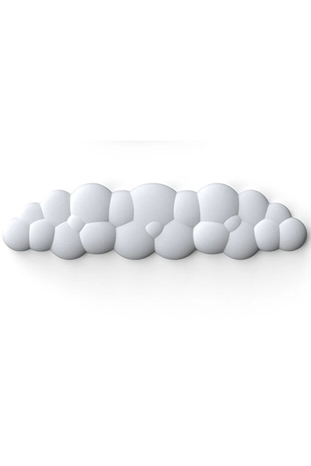 White L Size Mouse pad with wrist rest keyboard cloud anti-slip desktop office gamer mouse wrist res