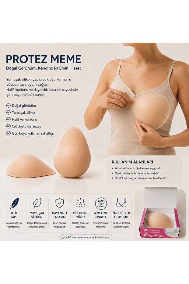 Prosthetic Breast Skin-Friendly Structure