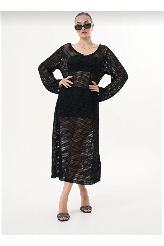Wide Long Beach Dress