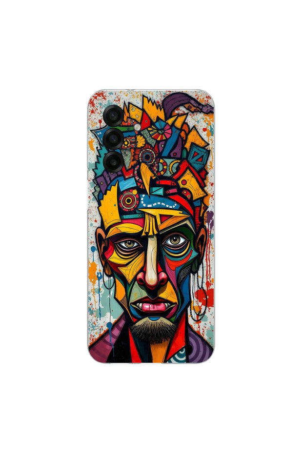 Samsung Galaxy A17 Compatible Table 1 Design Transparent Case