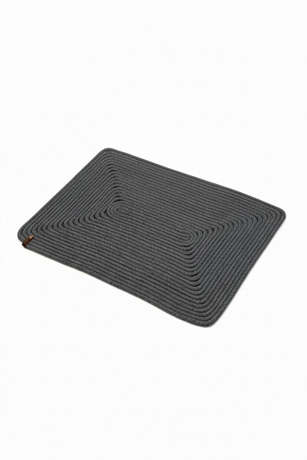 Venice Jute Bath Mat – Washable Straw-Look Non-Slip Bath and Doorway Mat - Double Sided