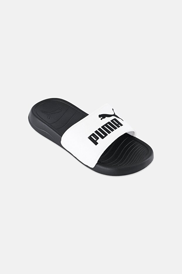 Kids Boy Popcat 20 JR Slip On Slides, White