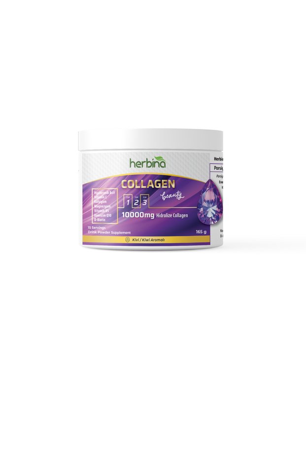 Collagen Type 1 2 3 Kiwi Flavor Box 10000 Mg 165 Gr 15 Servings