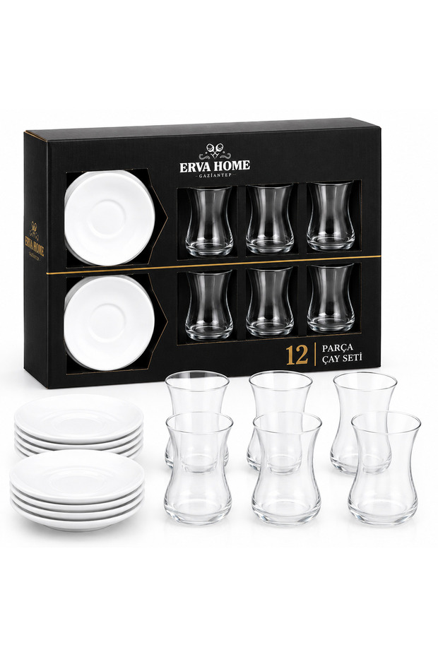 12 Parça Lüks Çay Seti