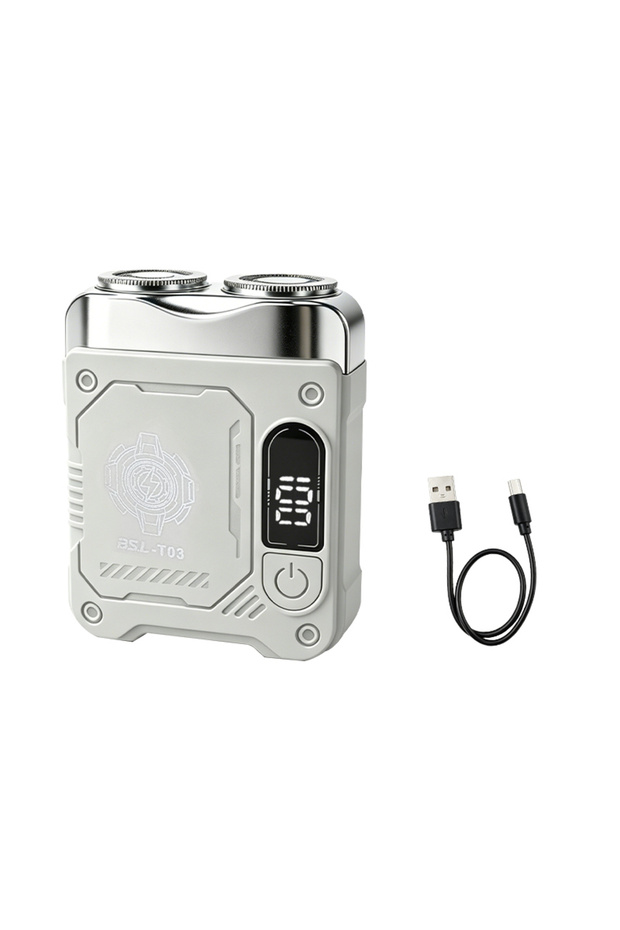 1PC Mini Electric Shaver for Men Multifunctional Travel Car Shaver Portable Convenient Personal Groo