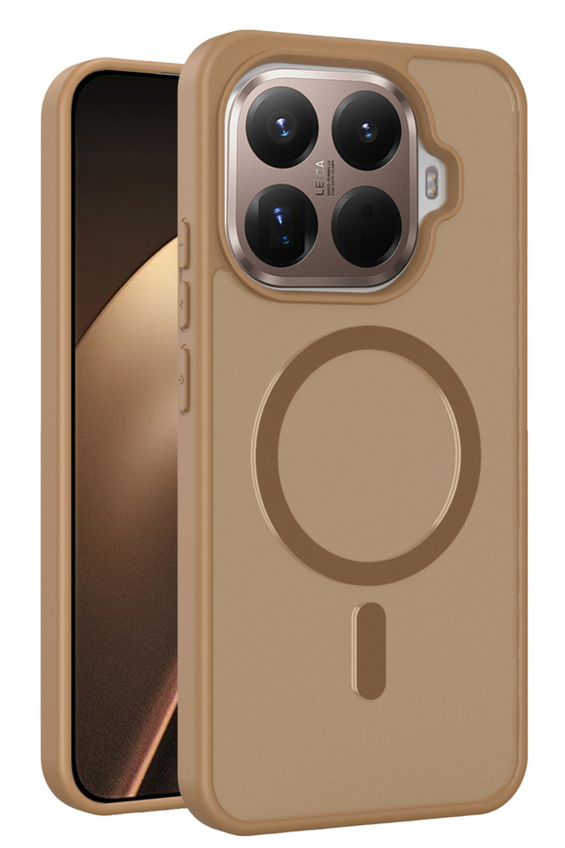 Mi 15t Pro Jota Magsafe Cover Compatible with Xiaomi - Desert Titanium