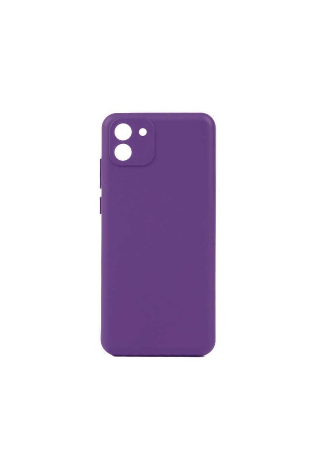 Compatible Case for Samsung Galaxy A03 Soft Textured Colorful Flexible Silicone Piping Cover