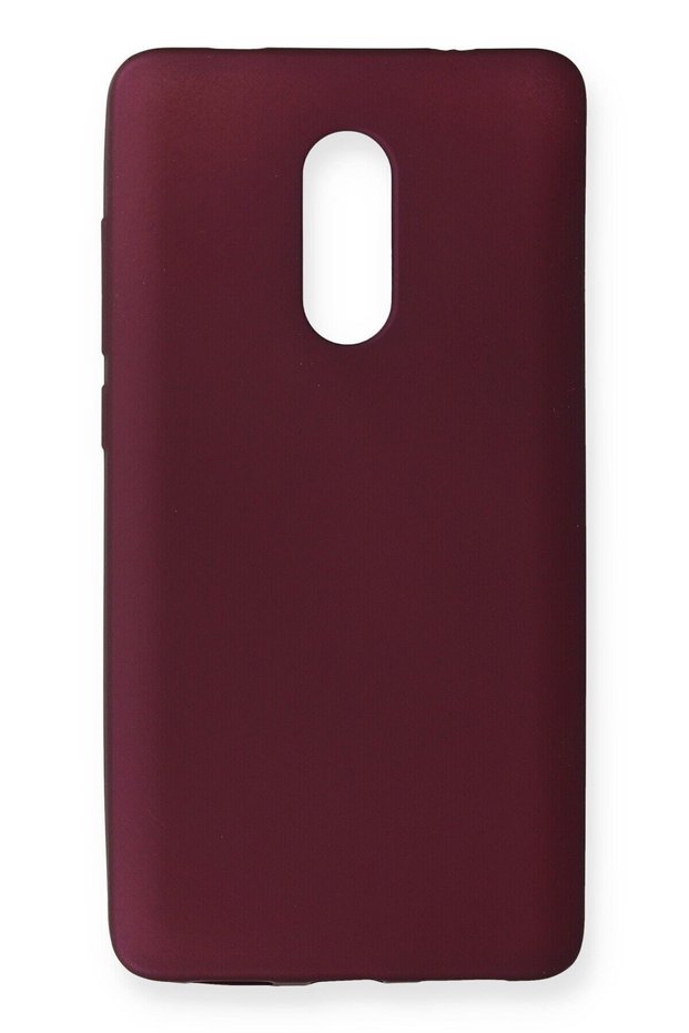 Compatible Case for Xiaomi Redmi Note 4X Yumausk Colorful Flexible Premium Rubber Silicone - Plum