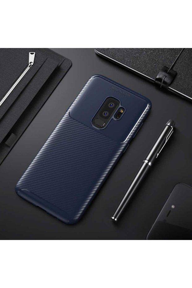 Case Carbon Design Cover for Samsung Galaxy S9 Plus Mobile Phone