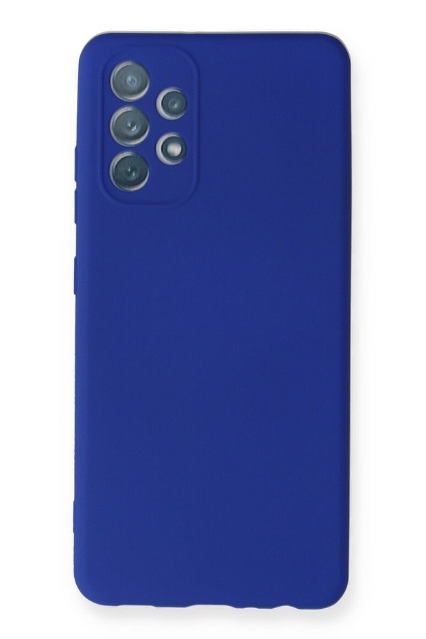 Compatible Case for Samsung Galaxy A52 Soft Colorful Flexible Premium Rubber Silicone - Navy Blue