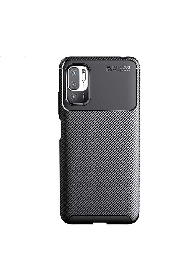 Case Carbon Design Cover for Xiaomi Poco M3 Pro Mobile Phone