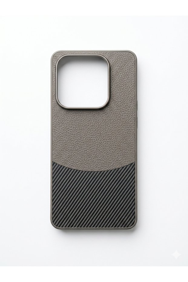Redmi Note 13 Pro (5g) Leather Patterned Gray Case