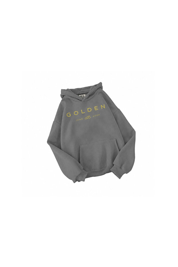Jungkook Printed Hoodies 3 Thread Combed Cotton Sweatshirt Cotton Sardon Unisex Hoodies