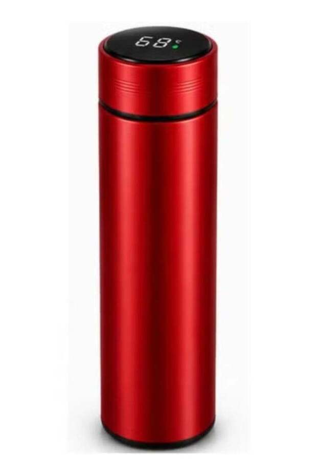500ml Smart Stainless Steel Water Bottle with LED Temperature Display – Double Wall Vacuum Insulated Thermal Flask, Tea Infuser, Leakproof Reusable Travel Bottle for Office, Gym, Hiking &