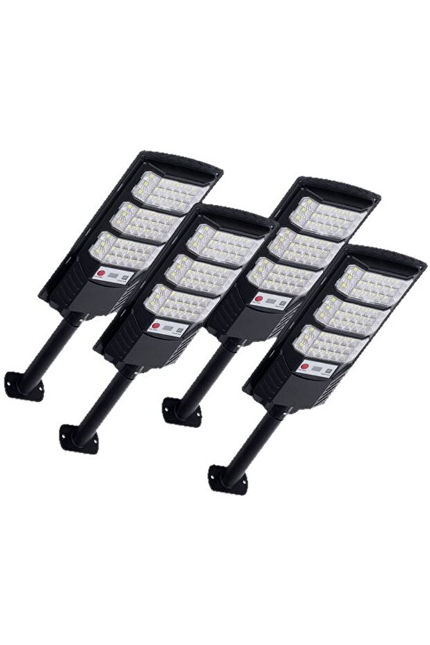 Outdoor Solar Street Lighting - Black - With Motion Sensor