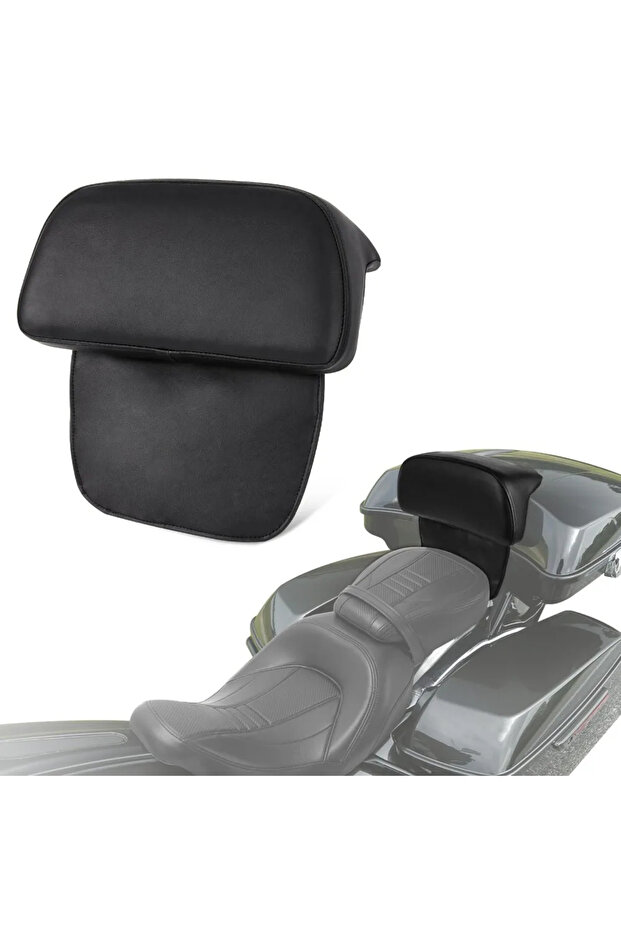Motorcycle Chopped Razor Tour Pack Backrest Pad Trunk Backrest Pads Backrest Pad For Harley Touri...