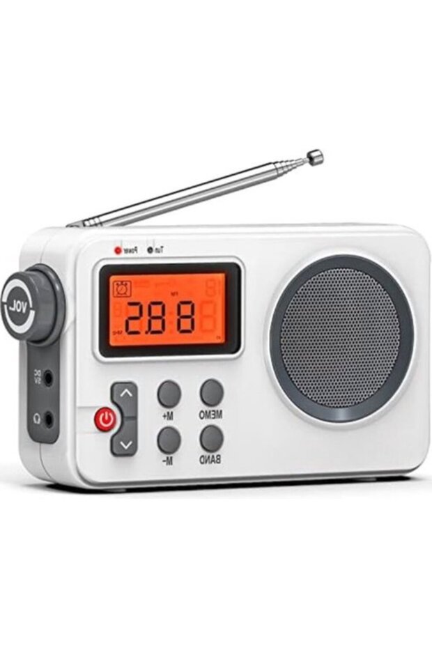 Emergency Radio - Battery-Powered Transistor Radio - Portable Radio for Home & Outdoors
