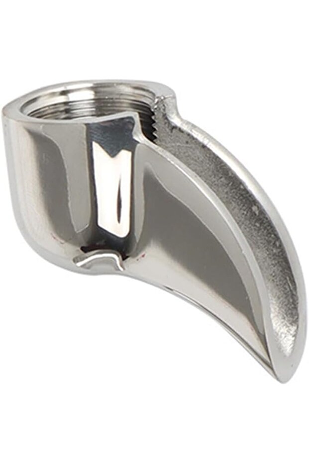 Coffee machine handle spout replacement part, For 58mm espresso machines, coffee machine handle accessory (single spout)