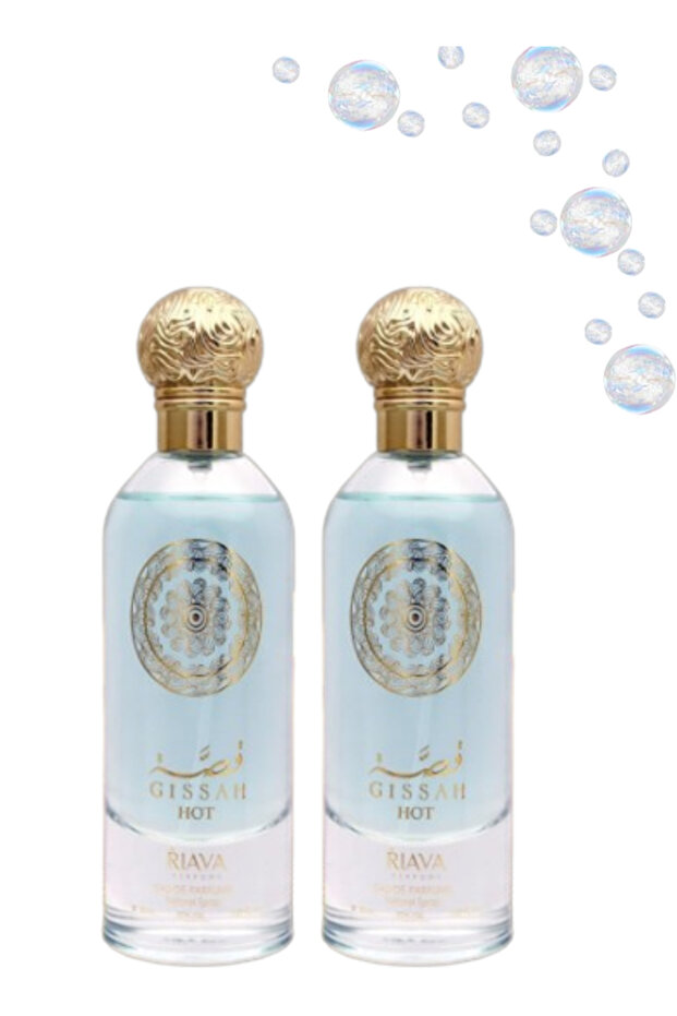 قطعتان من عطر جيسة الأسود الساخن 85 مل