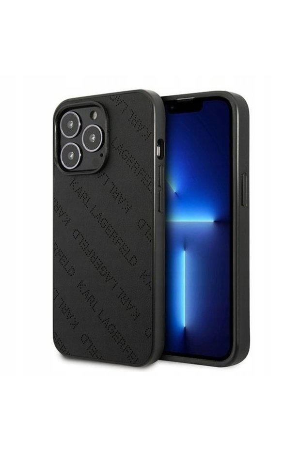 Perforat integral - Husă iPhone 13 Pro (negru)