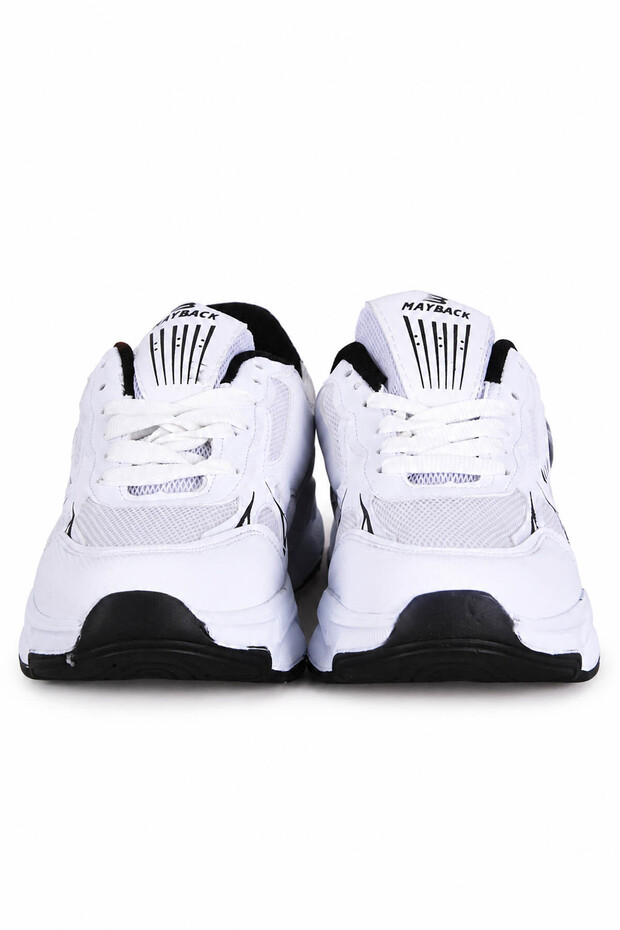 Anorak White Black Men's Sneaker 129K