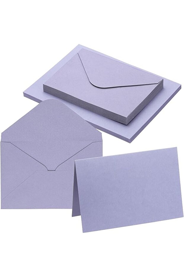 4 x 6 Blank Greeting Cards and Envelopes, 20Sets Half Fold Note Cards and Envelopes Folded R