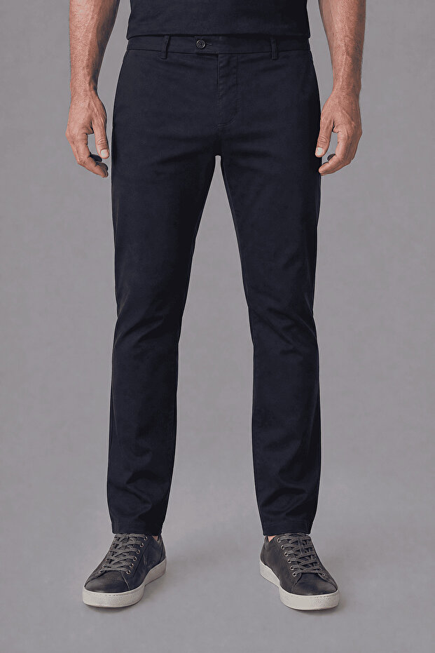 Navy Blue Jogger 4 Pocket Pants